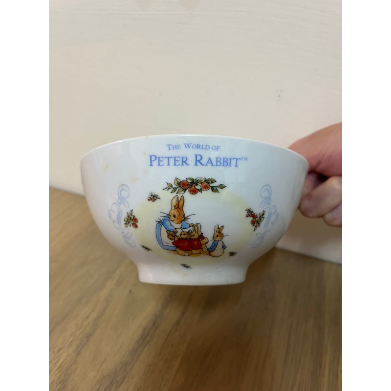 比得兔大餐碗 Petter Rabbit 彼得兔 全新盒裝 大餐碗碗公 陶瓷碗 大器皿 新家餐具 兔年 兔子碗 大皿