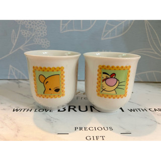 迪士尼 Disney 小熊維尼 pooh 馬克杯 茶杯 水杯 陶瓷杯 杯子 對杯