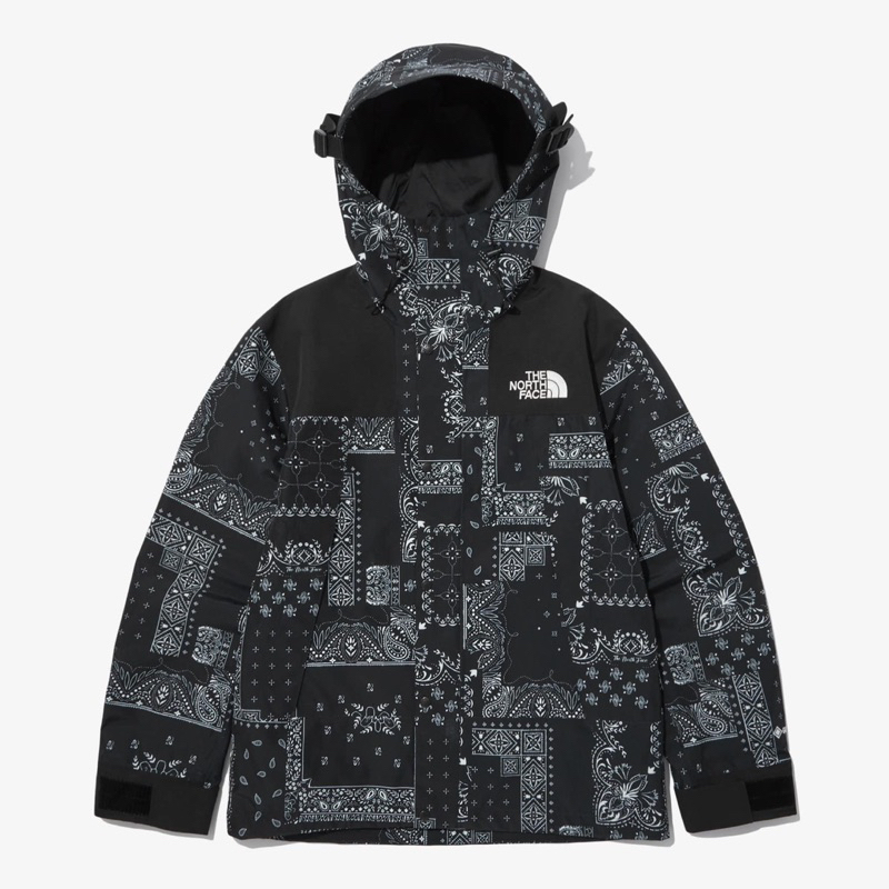 The North Face 北臉 1990 Mountain Jacket GORE-TEX 黑色變形蟲風衣外套