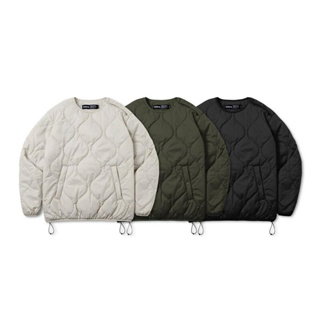 Filter017® Quilted Padded Crewneck Sw可收納圓領衍縫罩衫[day tripper]