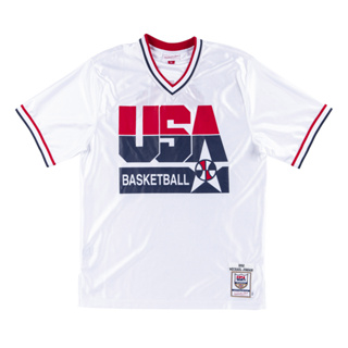 1992 Dream Team USA Shooting Shirt Michael Jordan 白