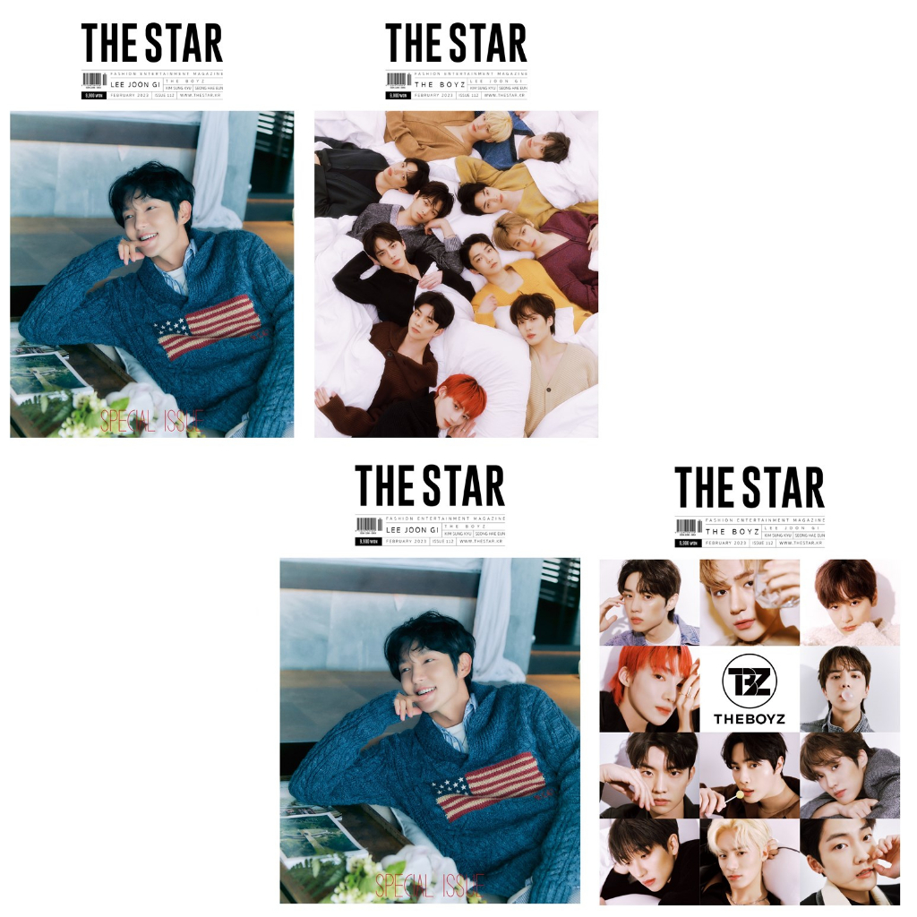 KPM-現貨 THE STAR (KOREA) 2月號 2023 雙封面 李準基 THE BOYZ 韓國代購 Korea Popular Mall - 韓國雜誌周邊專賣店