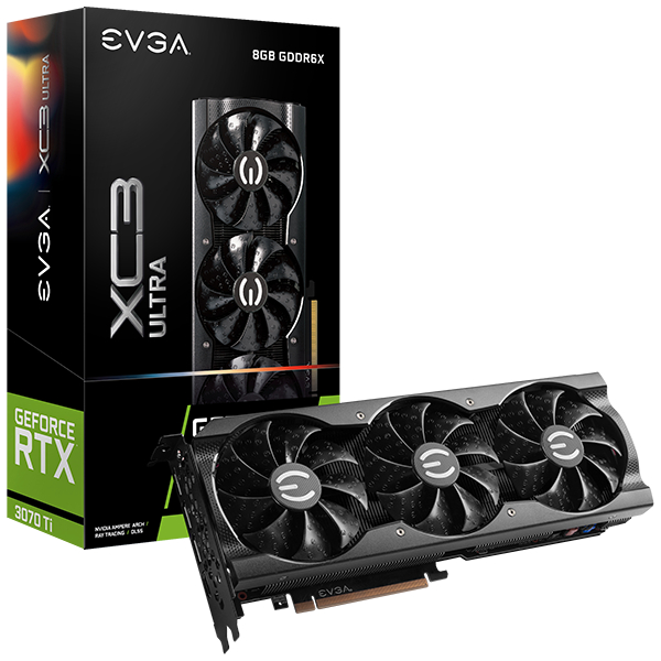 艾維克 EVGA GeForce RTX 3070 Ti XC3 ULTRA GAMING RTX3070Ti