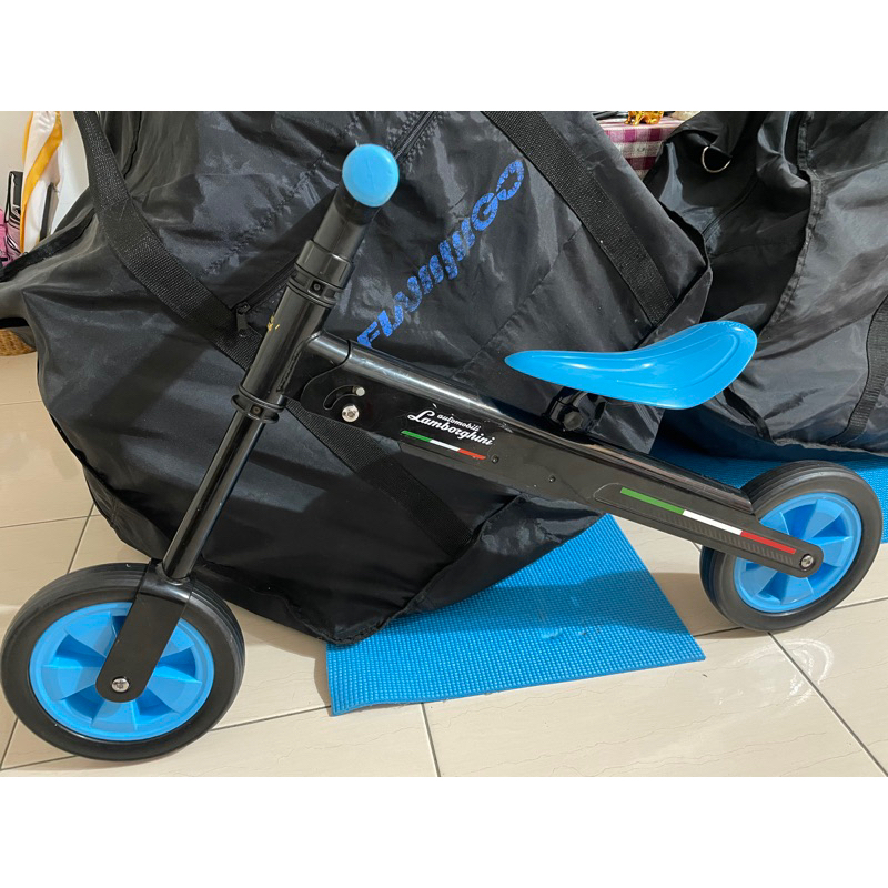 （售完）藍寶堅尼折疊式平衡滑步車
