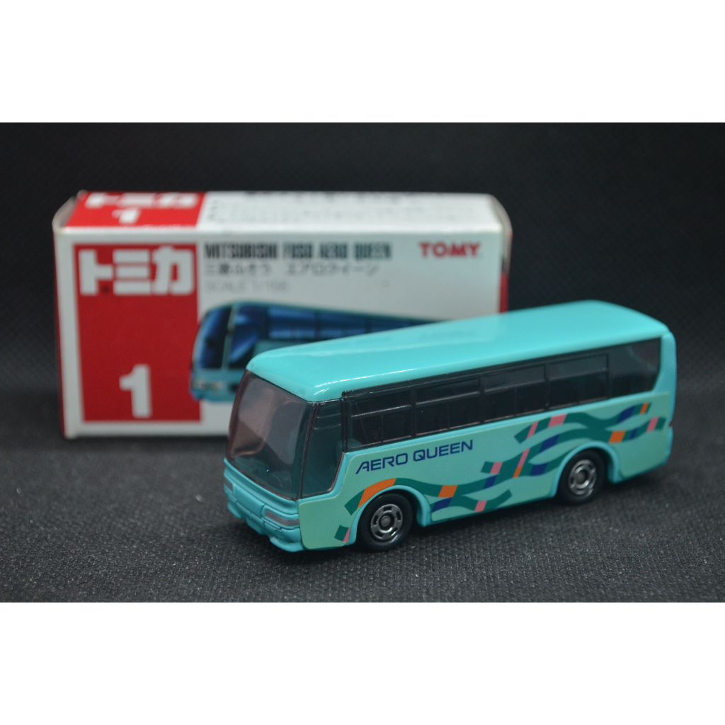 【T'Toyz】Tomica No. 1 -4 三菱 Fuso Aero Queen Bus 巴士 日版 附膠盒 中國製