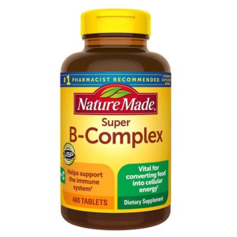 4月底出貨 美國好市多 萊萃美 nature made 複合維生素B群 Super B-Complex 460顆