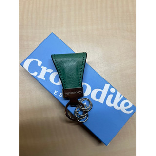 全新-crocodile磁吸真皮鑰匙圈