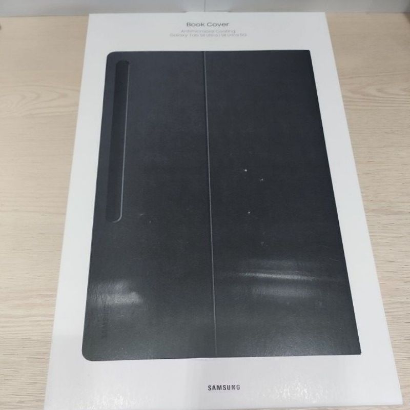 全新三星原廠 Tab S8 Ultra書本式保護皮套 黑