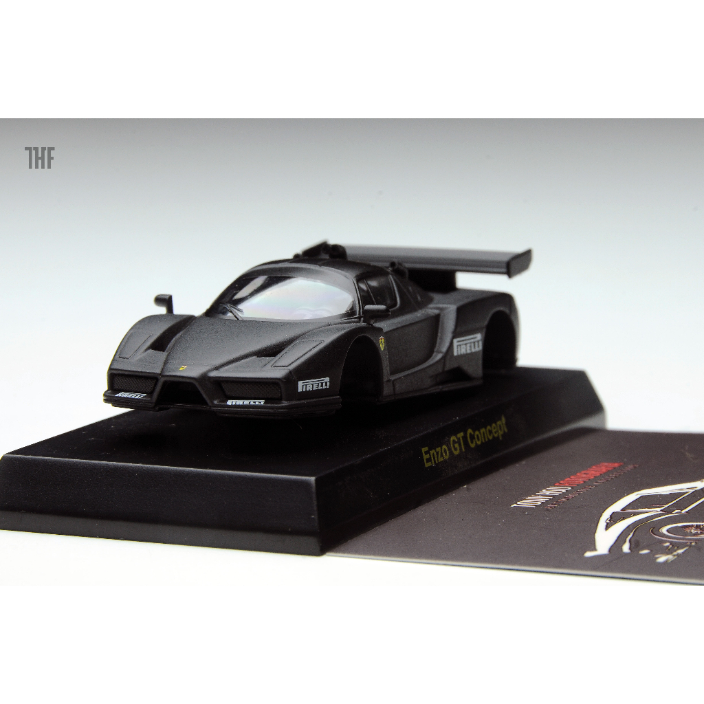 Kyosho 京商 Ferrari Enzo GT concept 消光黑 法拉利8代 全新未組 1/64