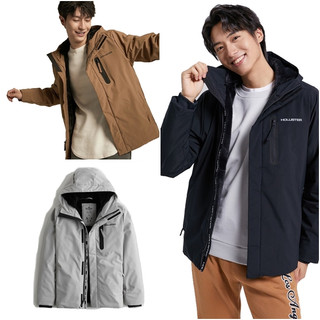 HOLLISTER 海鷗 機能旗艦款防風防潑水衝鋒外套 男款【Watch On-line Store】