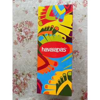 哈瓦仕鞋盒 Havaianas 巴西 鞋盒 拖鞋鞋盒 禮盒 包裝盒 送禮 花面