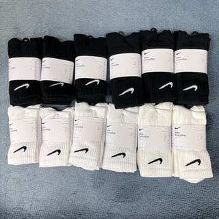 Nike Everyday Lightweight Crew 3PP Socks 中性 襪子 薄型 長筒襪 運動休閒襪