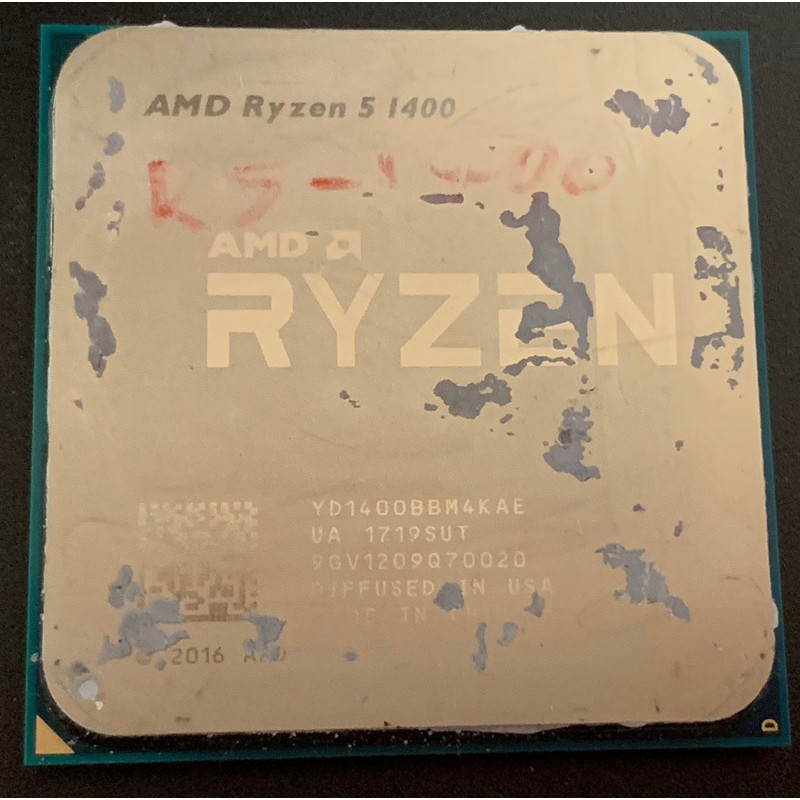 AMD Ryzen R5-1400 3.2G /8M 4C8T 模擬八核心