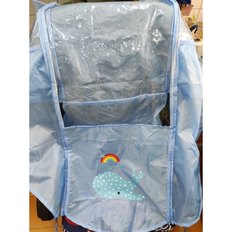 [社子跳蚤]二手 極新 乾淨 嬰幼兒推車 嬰兒車 防風罩 防雨罩 防護罩