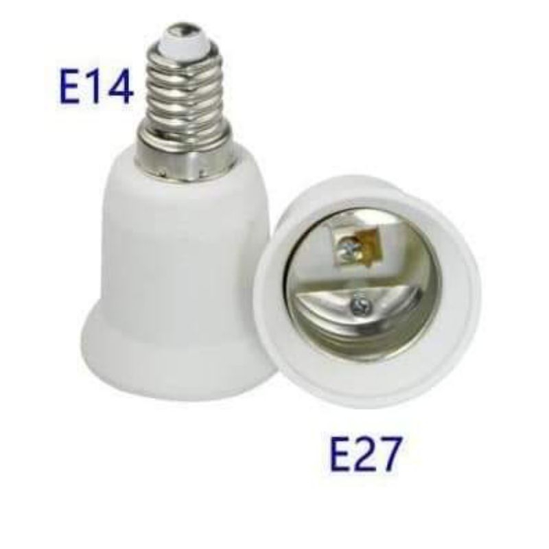 E14燈轉E27燈座 E27轉E14燈泡轉接頭 轉換頭 燈頭 DIY LED 另有E14轉E27