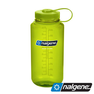 【美國 Nalgene】大寬口水壺1000c.c Tritan『春綠』2178-2022