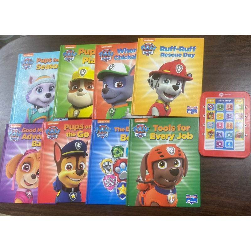 Paw Patrol: Me Reader:朗讀器+8本小書