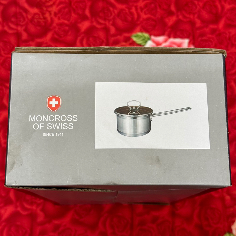MONCROSS不鏽鋼琥珀奶鍋組