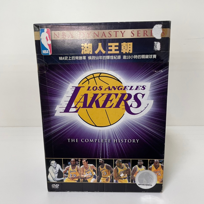 二手免運 正版NBA王朝湖人王朝 (10DVD)