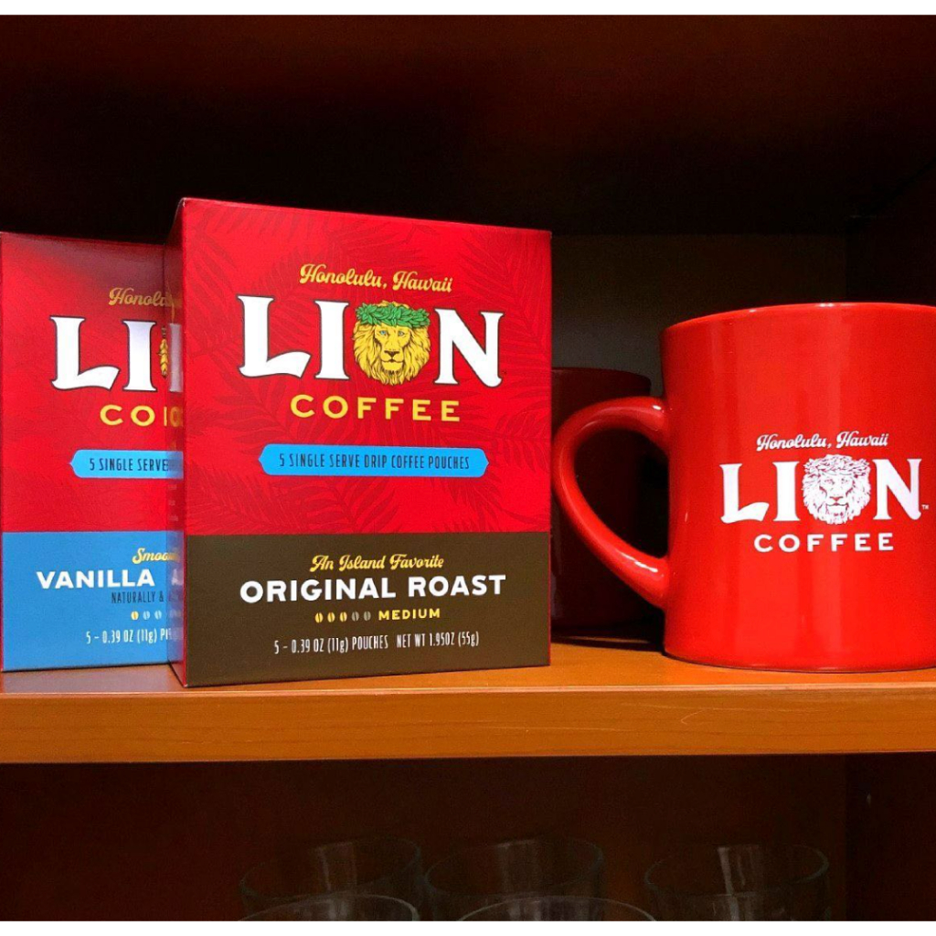◤KARIKARI HOME◢ Lion coffee獅王咖啡 台灣總代理貨 精選咖啡 掛耳包 5包一盒