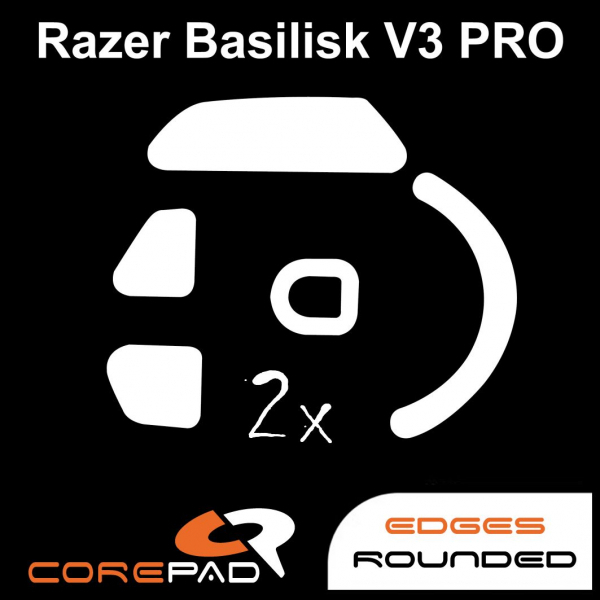 德國 Corepad ｜ Razer Basilisk V3  Pro ｜ 滑鼠鼠腳貼 鼠貼腳貼
