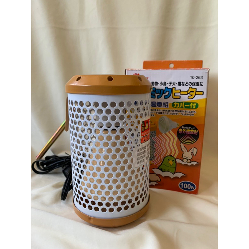 小動物保溫燈 | 100瓦 陶瓷電暖燈（二手）鸚鵡 倉鼠 守宮 貓犬