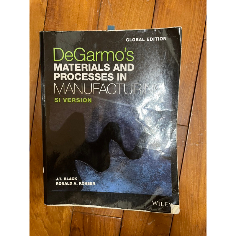 Degarmo's Materials And Processes In Manufacturing的價格推薦 2023年4月 比價比個