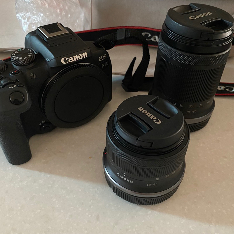 Canon EOS R10/鏡頭RF-S 18-150mm 配件齊全 含記憶卡、保護貼等 相機 二手相機