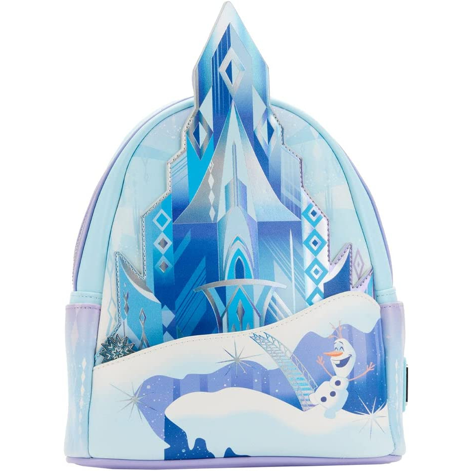 預購🚀美國正貨🚀美國迪士尼 Loungefly Frozen 冰雪奇緣 艾莎公主 安娜 雪寶 後背包 包包 書包