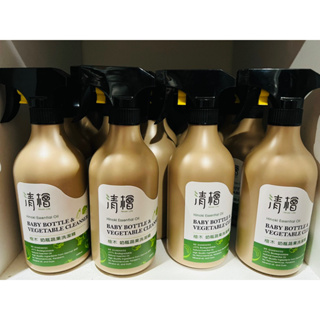《現貨》檜木奶瓶蔬果洗潔精500ml /瓶 清檜生活 台灣製造 保證公司貨 過年大掃除