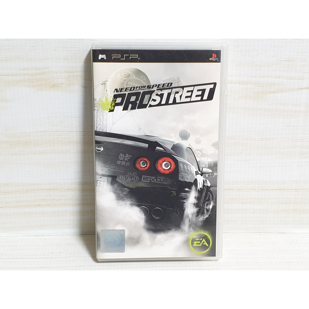 {哈帝電玩}~PSP 原版遊戲 極速快感：職業街頭 Need For Speed 英文版 光碟無刮 有盒書~