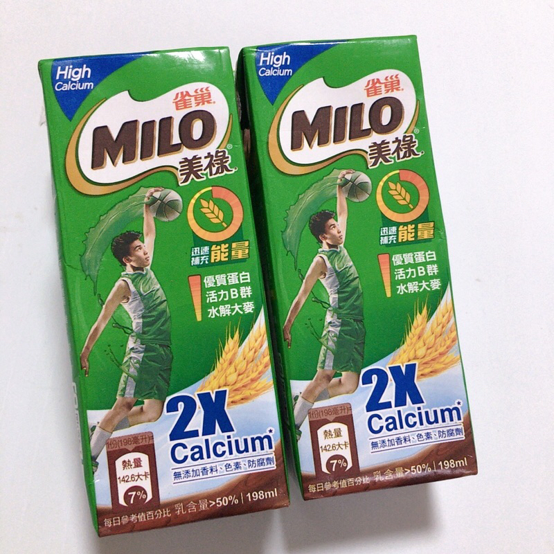 美祿 麥芽牛奶 好市多 調味乳 保久乳 麥芽飲品 雀巢 MILO 可可 巧克力牛奶 牛奶 美祿牛奶 鋁箔包牛奶198ml