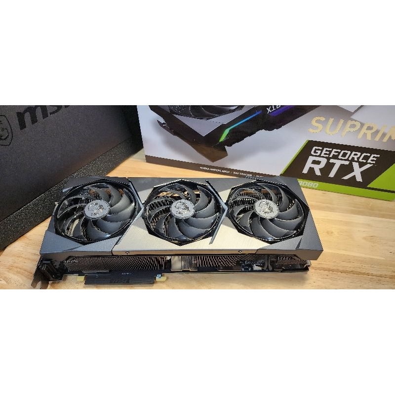 MSI 微星 超龍 GeForce RTX3080 SUPRIM X 10G LHR 顯示卡 面交-500