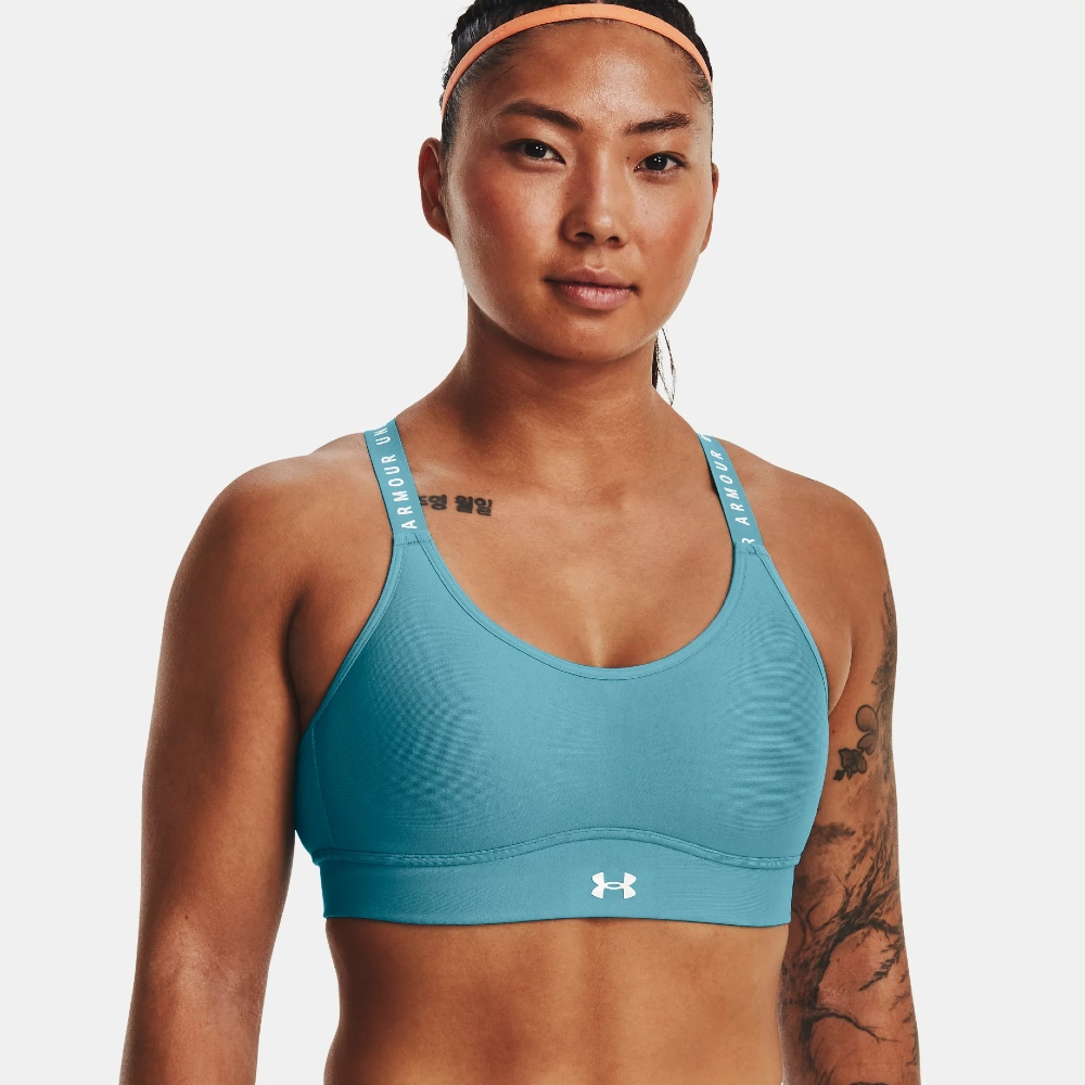 UNDER ARMOUR 女 運動內衣 健身 重訓 中強度 透氣 支撐 包覆 Infinity Covered 運動達人