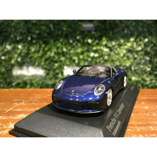 1/43 Minichamps Porsche 911 (991) Speedster 410061132【MGM】