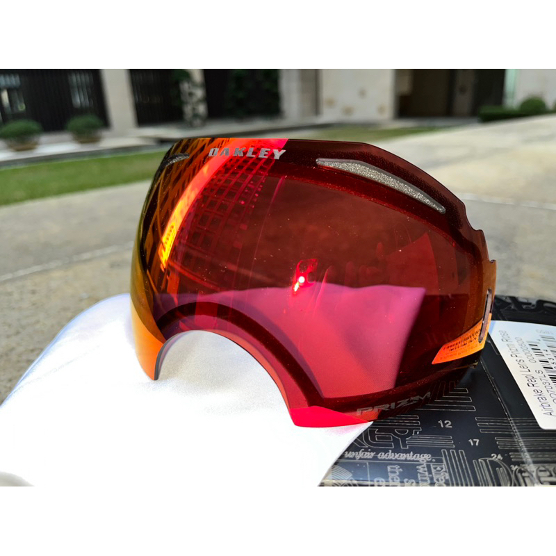 Oakley 雪鏡airbrake goggle 三片鏡片（2片prizm，1片原廠）