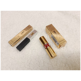 🦦在臺現貨🇺🇸YSL奢華緞面絨霧唇膏 小金條 小黑條 小銀條｜2023新色&經典色 #155
