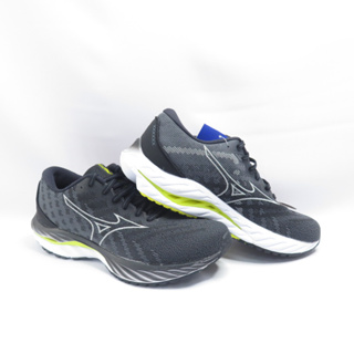 Mizuno WAVE INSPIRE 19 男 慢跑鞋 支撐型 4E楦 J1GC232202 黑【iSport】