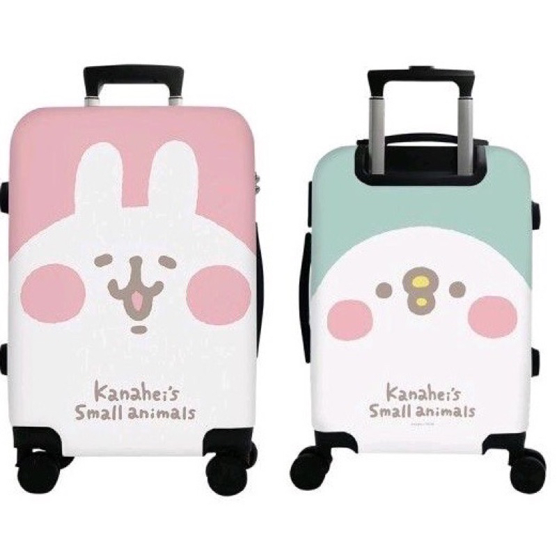 ⭐️卡娜赫拉的小動物 行李箱⭐️白蘭氏 粉紅兔兔 p助 手提箱 登機箱 康是美