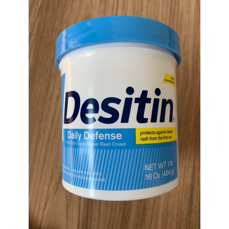 美國原裝Desitin尿布疹舒緩乳霜/一般 Desitin  /16oz. (藍色適合初次使用或是敏感性肌膚)