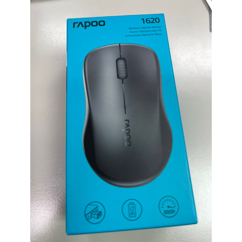 全新【rapoo 雷柏】無線光學滑鼠(RAPOO 1620)自取優惠