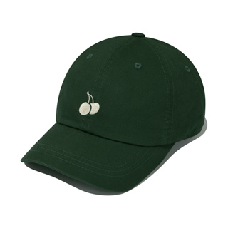 [KIRSH] 櫻桃LOGO棒球帽（深綠色）