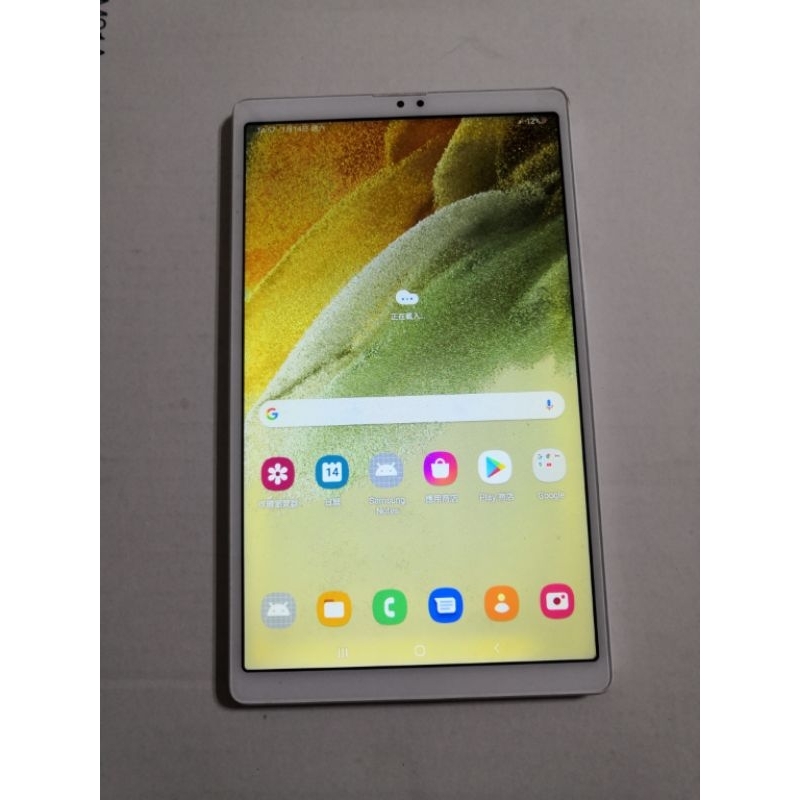 零件機SAMSUNG Galaxy Tab A7 Lite LTE 3G 32G(T225) · 8.7吋液晶邊緣黃化