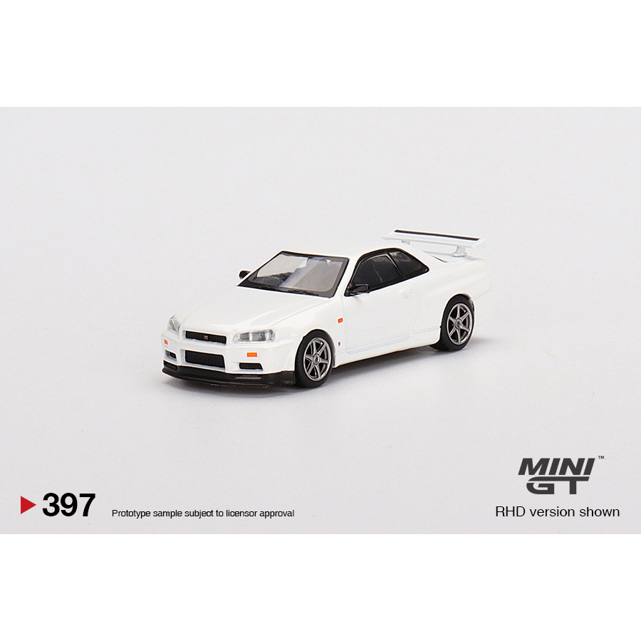 (林口現貨) MINI GT 1/64  Nissan Skyline GT-R R34 V-Spec II #397