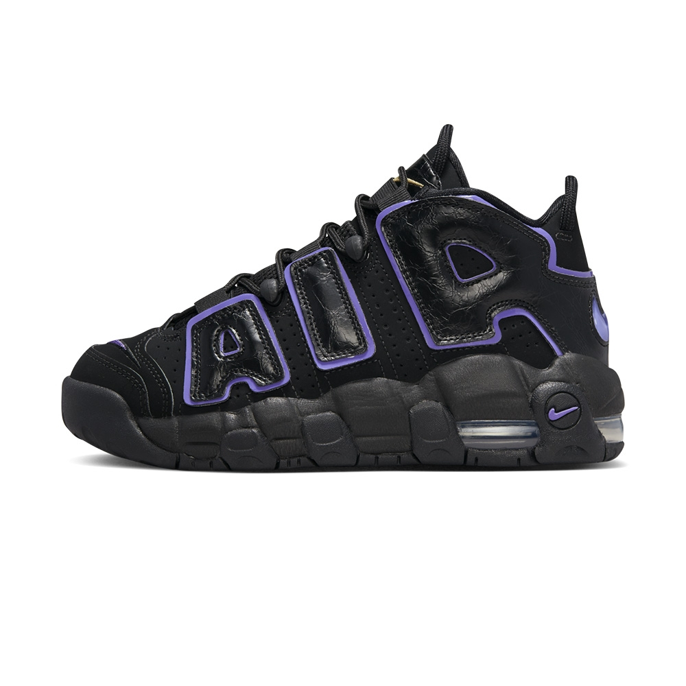 NIKE Air More Uptempo (GS) 女鞋 大童 黑色 大AIR 氣墊 休閒鞋 DX5954001