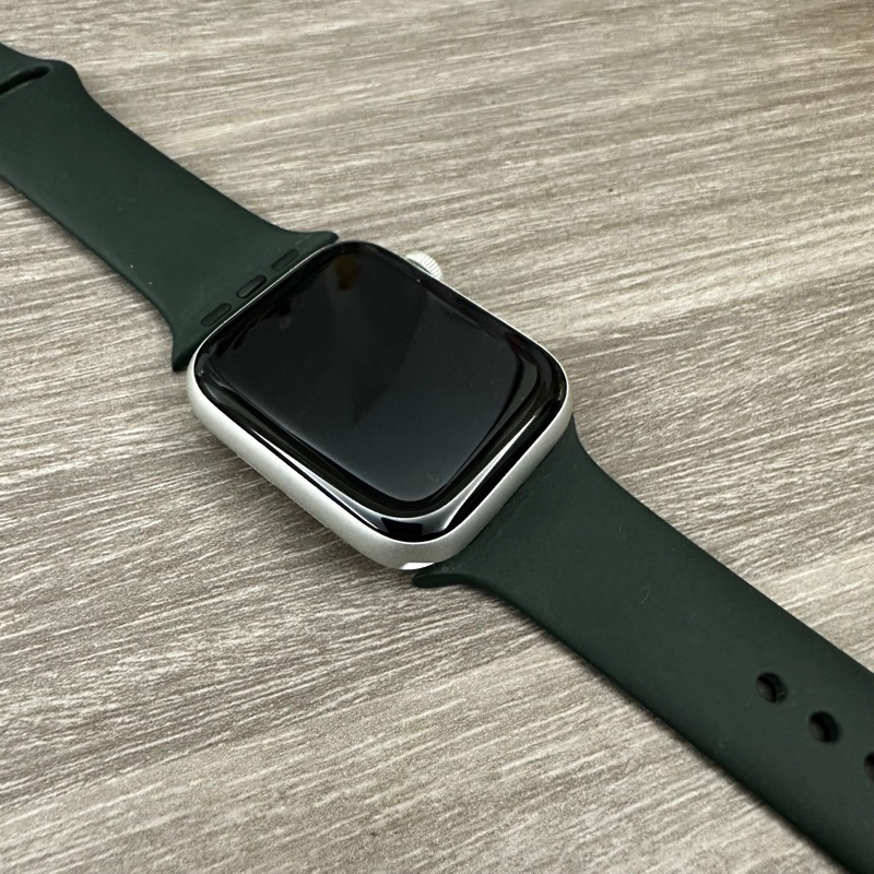 apple watch Series 6 44mm 銀色鋁金屬錶框 GPS