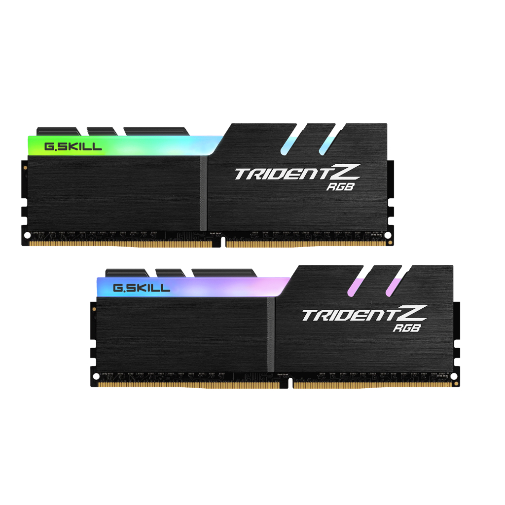 芝奇G.SKILL幻光戟8GBx2 雙通道DDR4-4000 CL16(黑銀色)F4-4000C16D