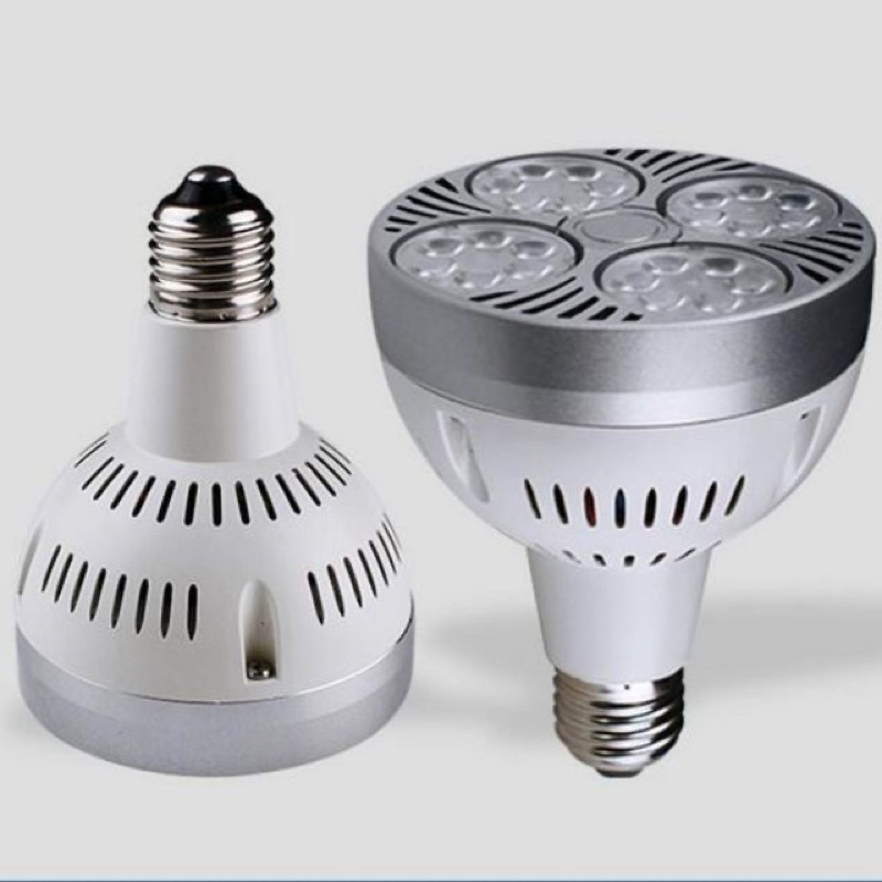 PAR30燈泡35W/45W聚光型PAR30植物補光燈泡CRI ＞85 ％ LED珠寶燈泡投射燈泡聚光燈泡E27軌道燈