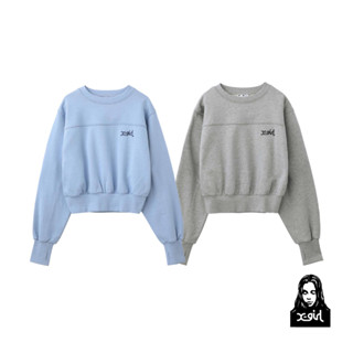 x-girl COMPACT SWEAT TOP 大學Ｔ105231012002