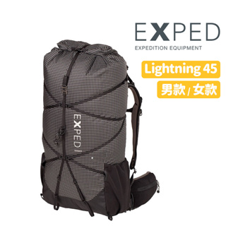 EXPED 瑞士 Lightning 45 輕量登山背包 男款 女款 輕量化捲狀封口設計 登山背包 45L